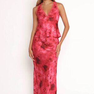 VELMAN SKIRT - RED PRINT